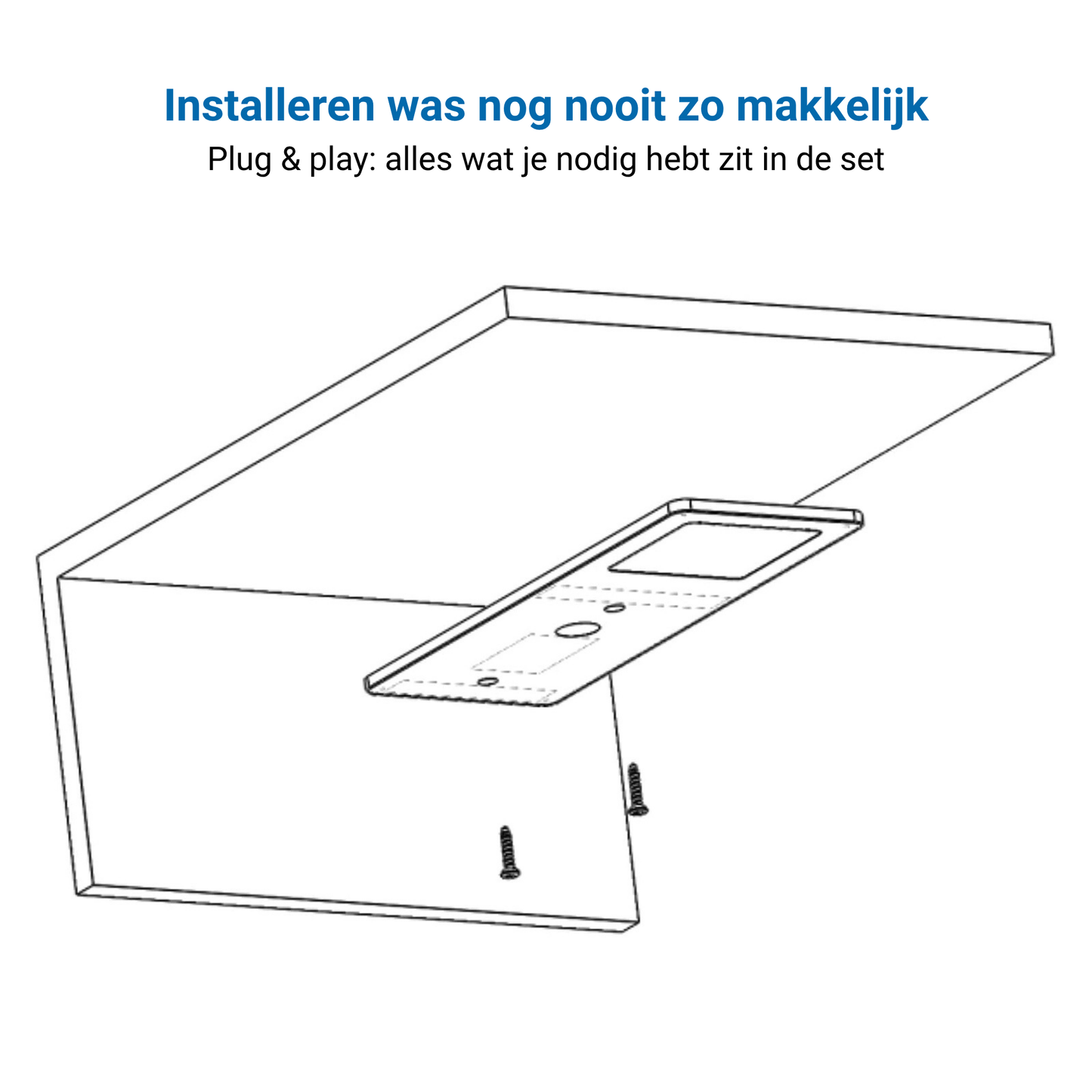 LED Keukenverlichting Onderbouw - Aluminium (2 PACK)