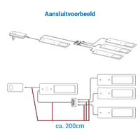 LED Keukenverlichting Onderbouw - Aluminium (2 PACK)