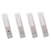 LED Keukenverlichting Onderbouw - Aluminium (4 PACK)
