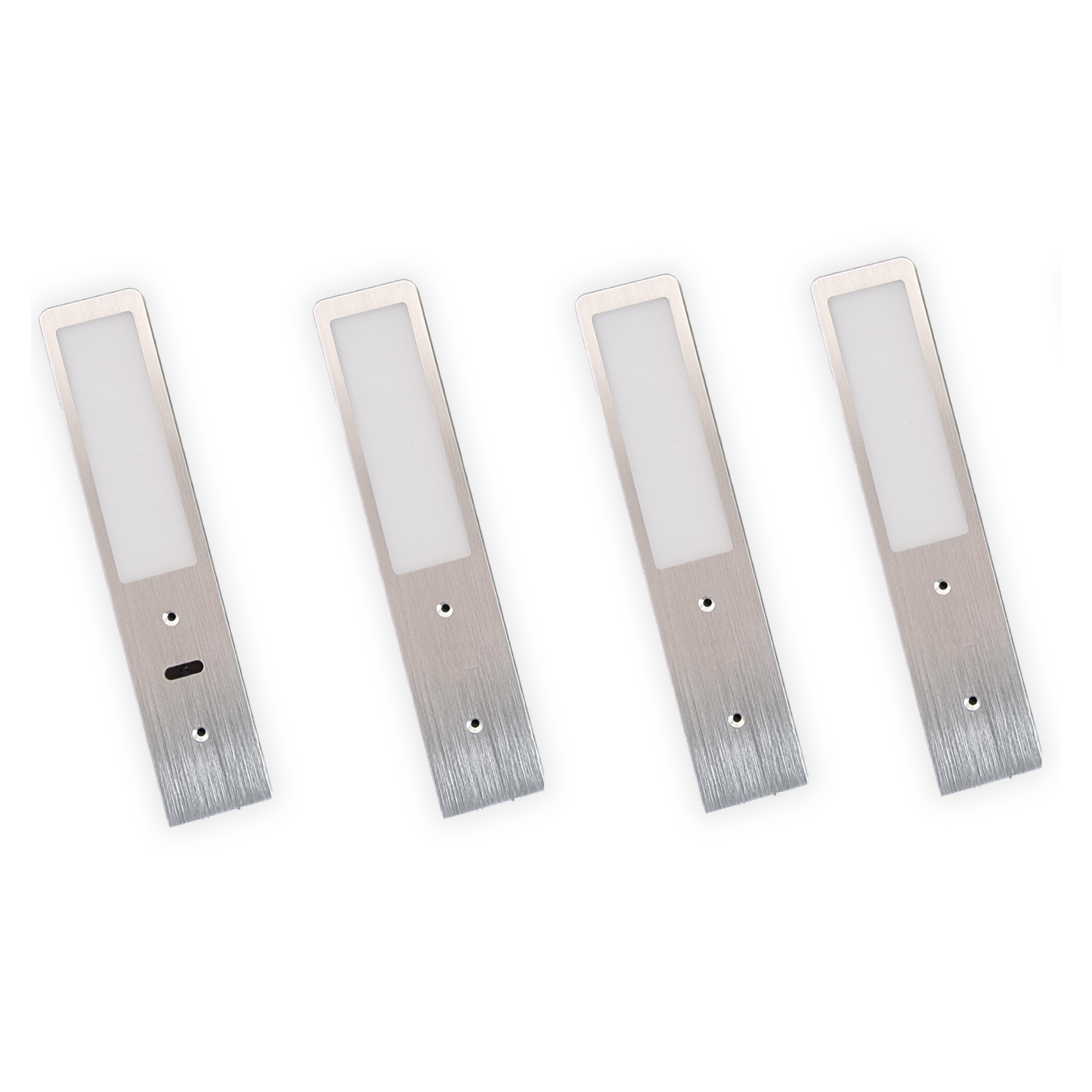 LED Keukenverlichting Onderbouw - Aluminium (4 PACK)