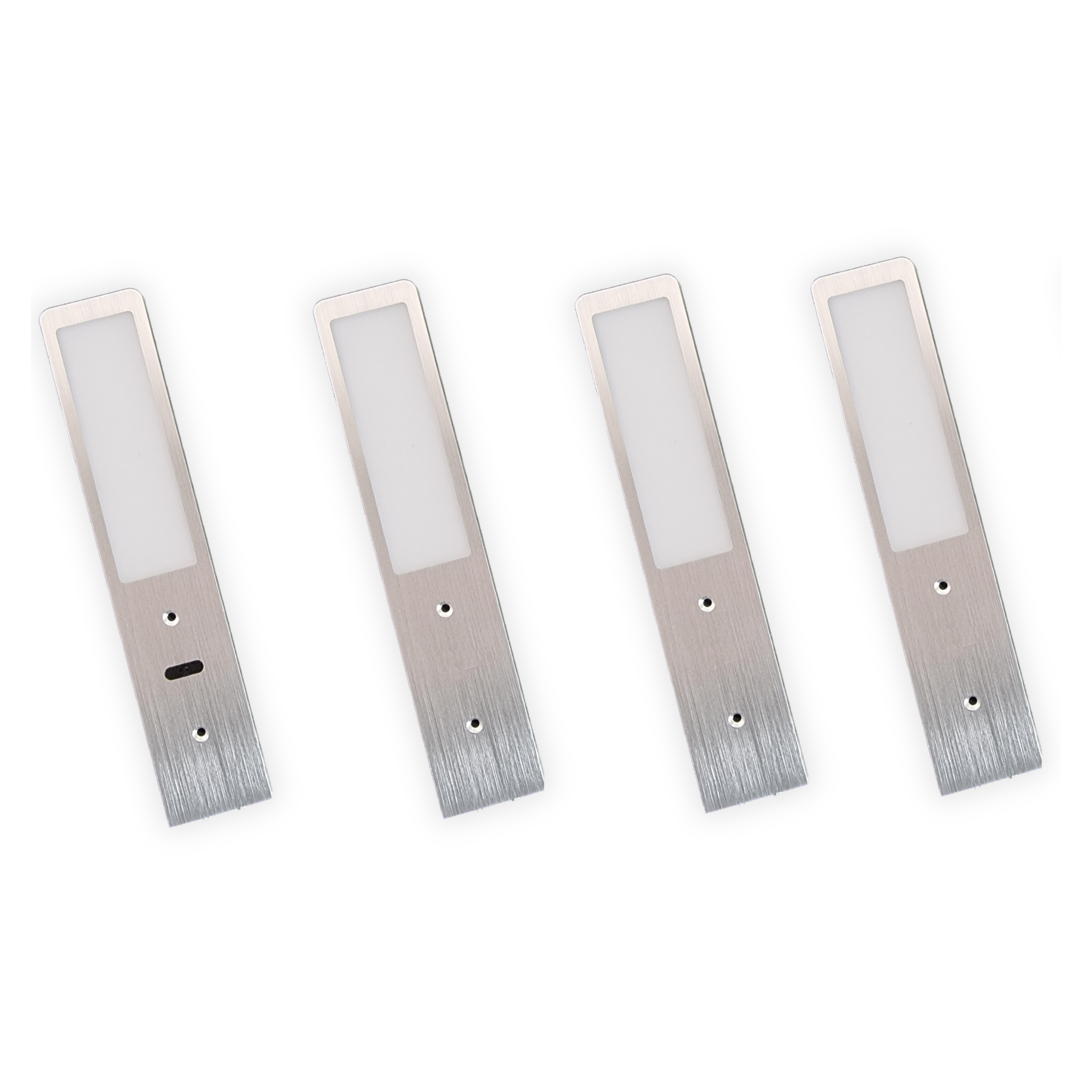 LED Keukenverlichting Onderbouw - Aluminium (4 PACK)