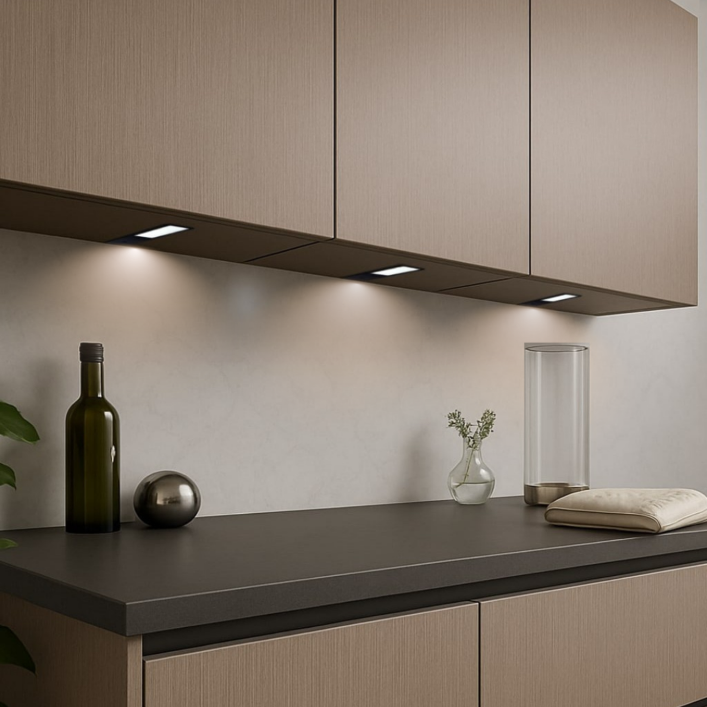 LED Keukenverlichting Onderbouw - Zwart (5 PACK)